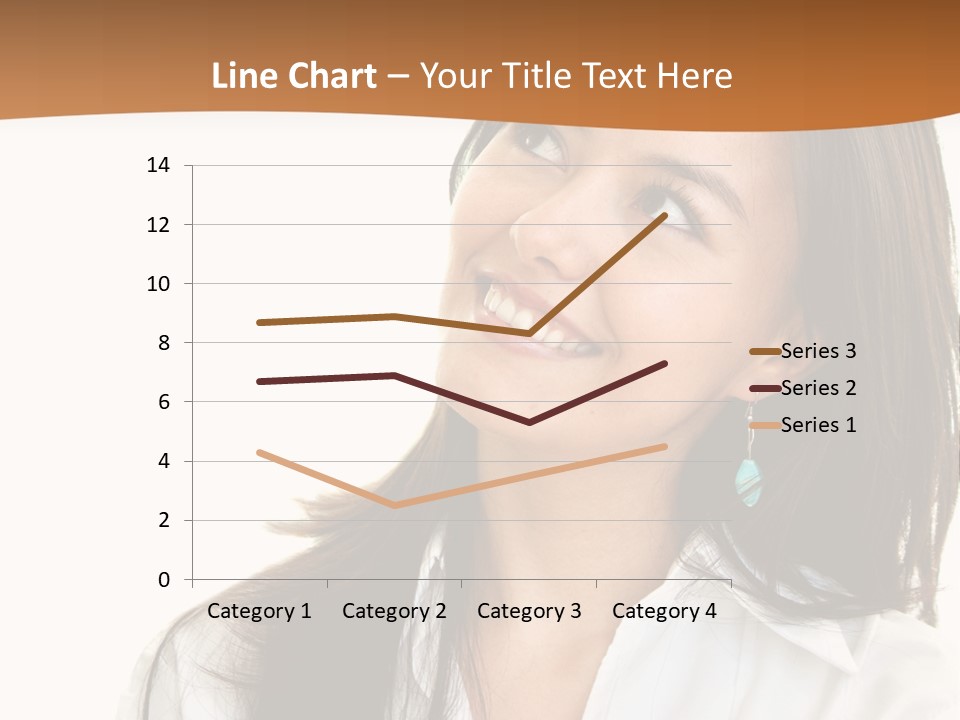 Eyes Entrepreneur Background PowerPoint Template