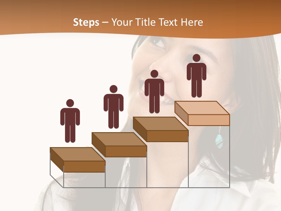 Eyes Entrepreneur Background PowerPoint Template