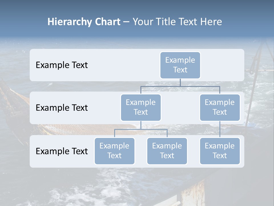 Catch Fishing Net PowerPoint Template