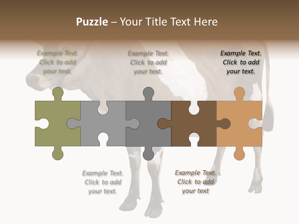 Hooves Calf Livestock PowerPoint Template
