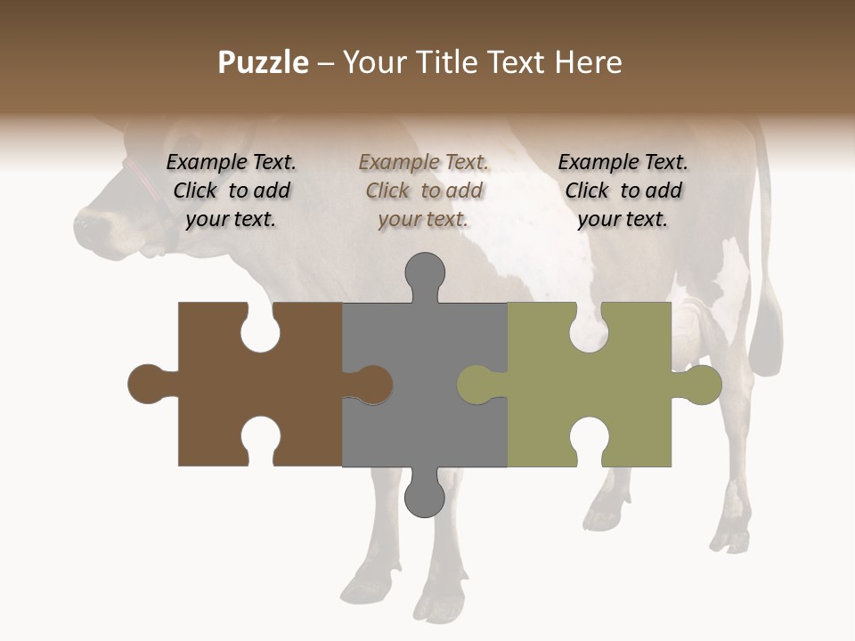 Hooves Calf Livestock PowerPoint Template