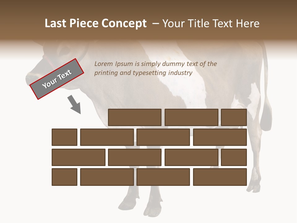 Hooves Calf Livestock PowerPoint Template