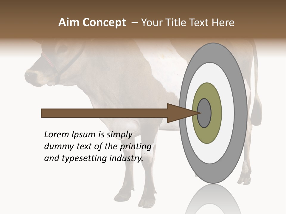 Hooves Calf Livestock PowerPoint Template