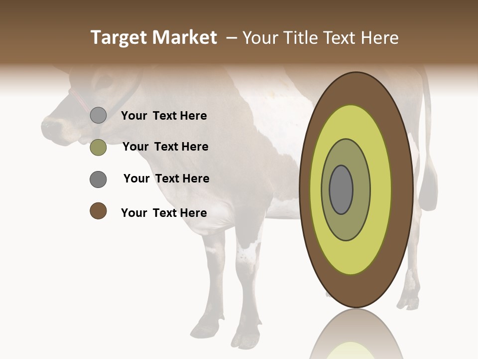 Hooves Calf Livestock PowerPoint Template