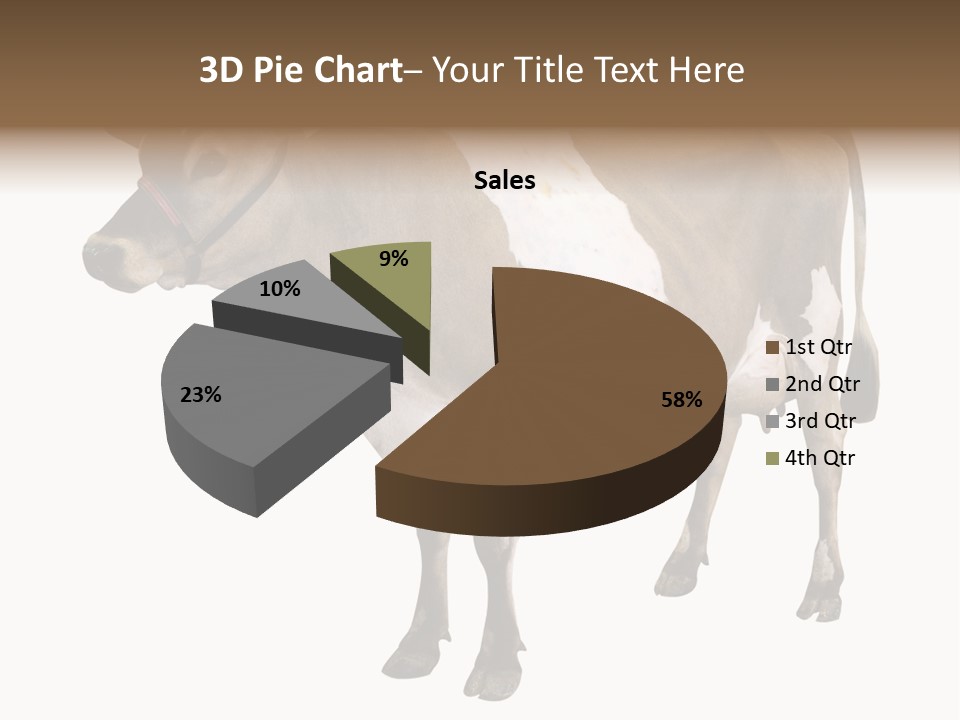 Hooves Calf Livestock PowerPoint Template