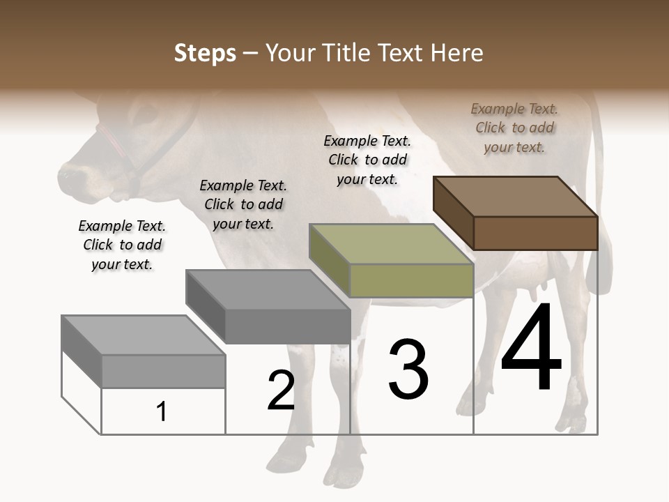 Hooves Calf Livestock PowerPoint Template