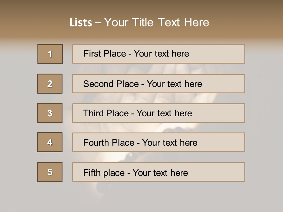 Pray Invocation Alone PowerPoint Template