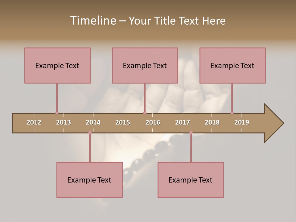 Pray Invocation Alone PowerPoint Template