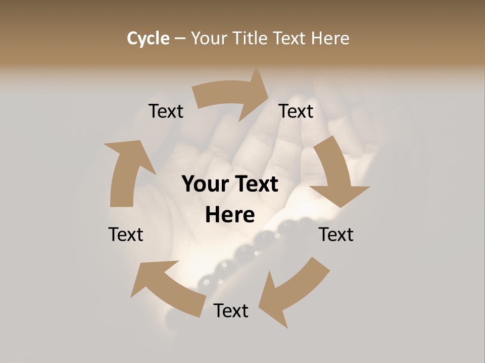 Pray Invocation Alone PowerPoint Template
