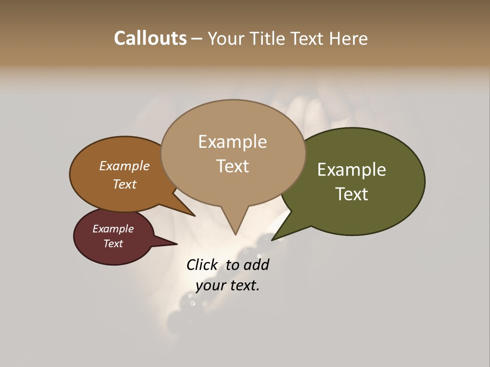 Pray Invocation Alone PowerPoint Template