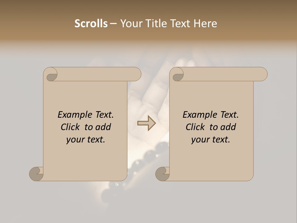 Pray Invocation Alone PowerPoint Template