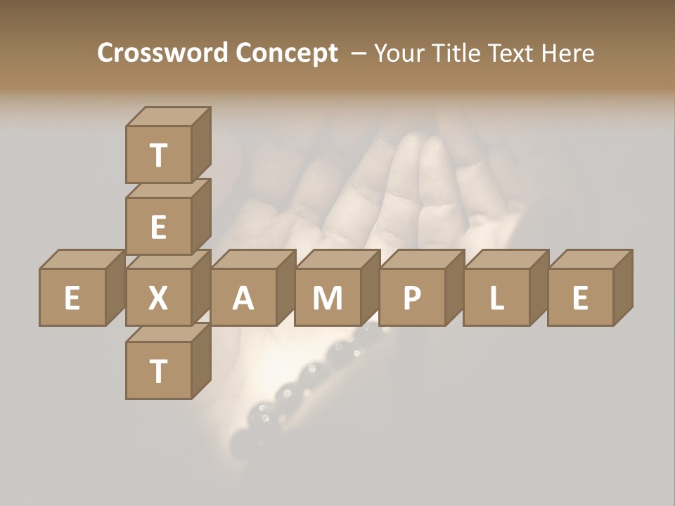Pray Invocation Alone PowerPoint Template