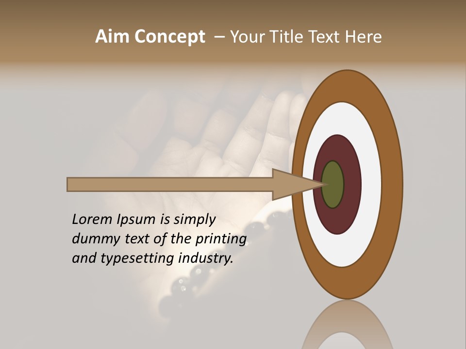 Pray Invocation Alone PowerPoint Template