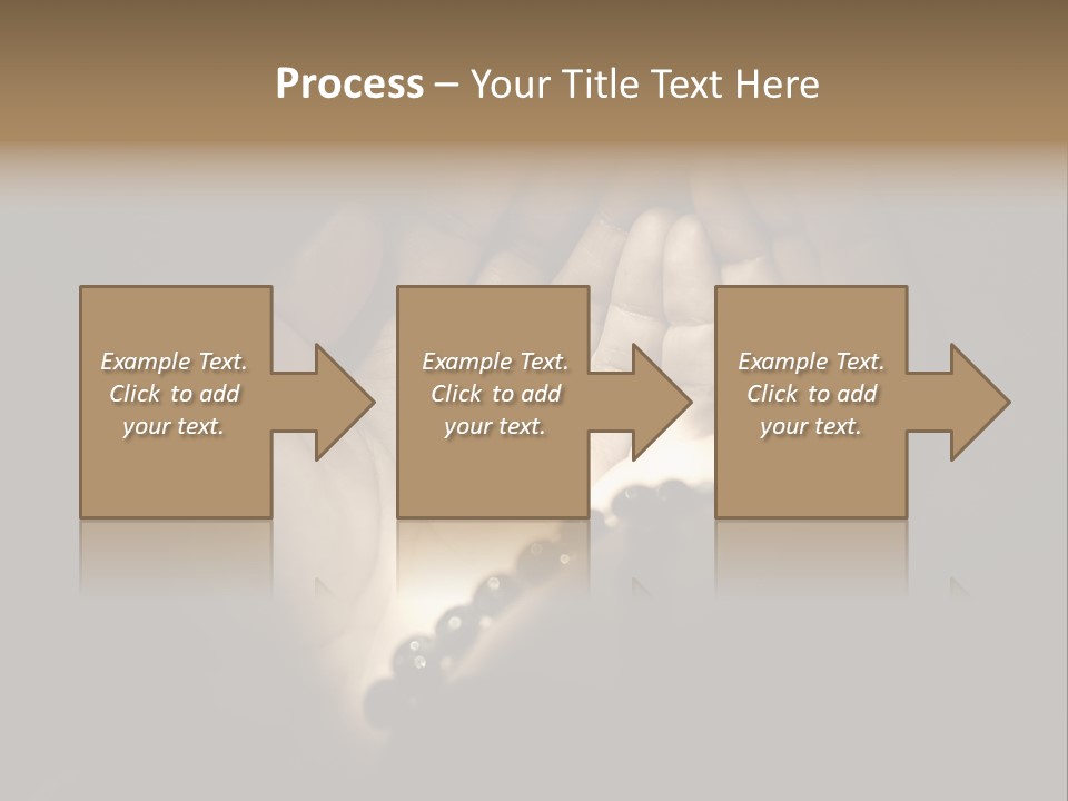 Pray Invocation Alone PowerPoint Template