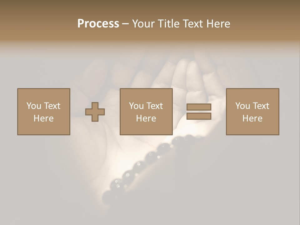 Pray Invocation Alone PowerPoint Template