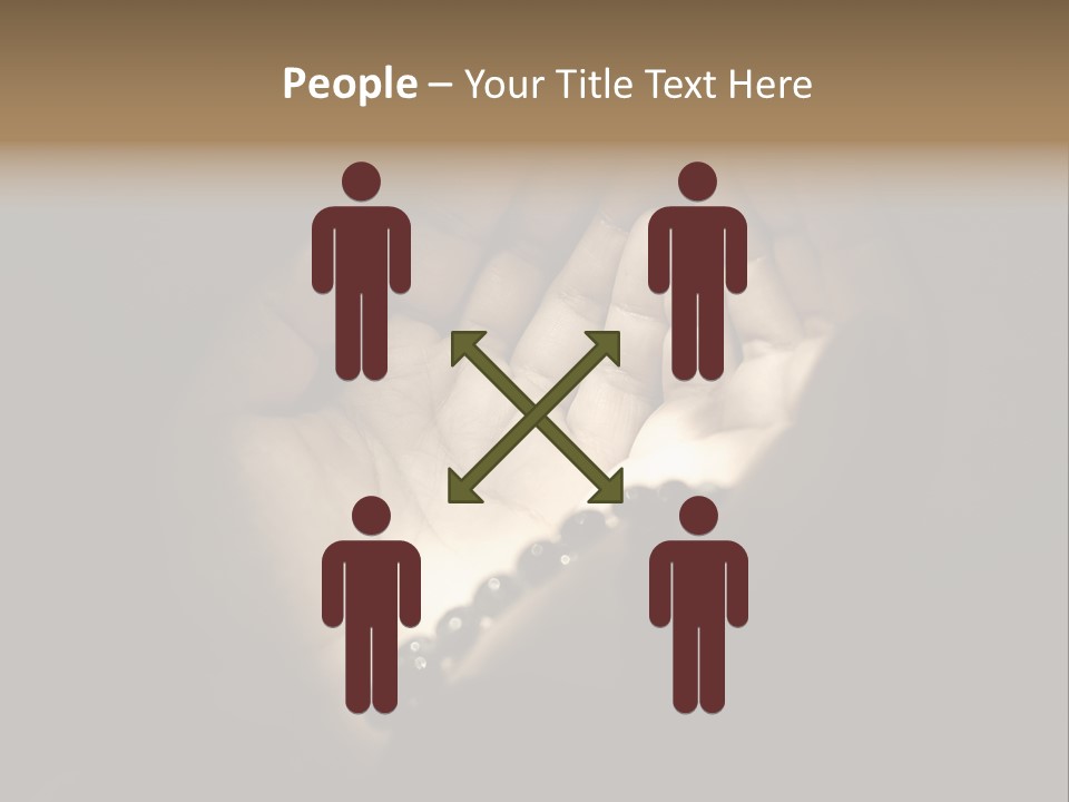 Pray Invocation Alone PowerPoint Template