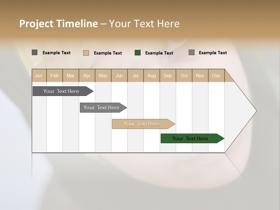 Moslem Face Headscarf PowerPoint Template