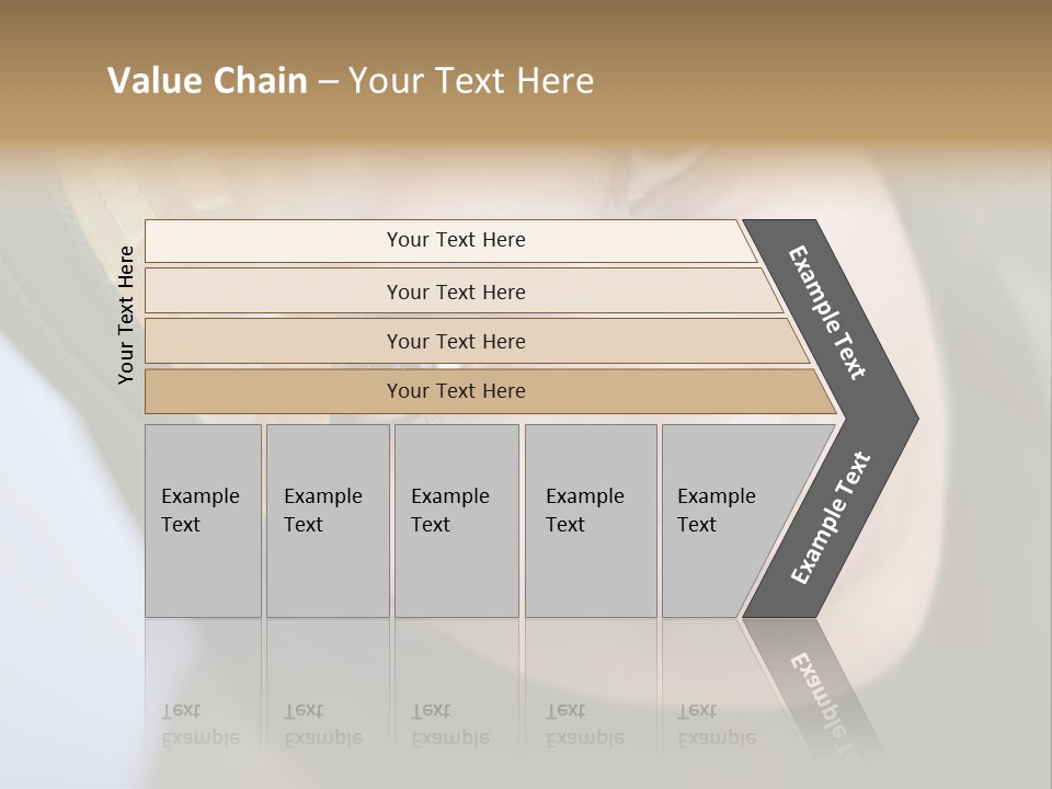 Moslem Face Headscarf PowerPoint Template