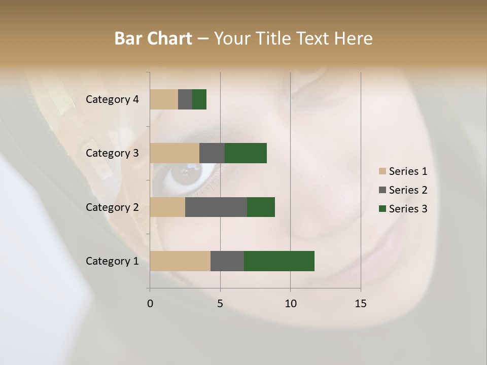 Moslem Face Headscarf PowerPoint Template