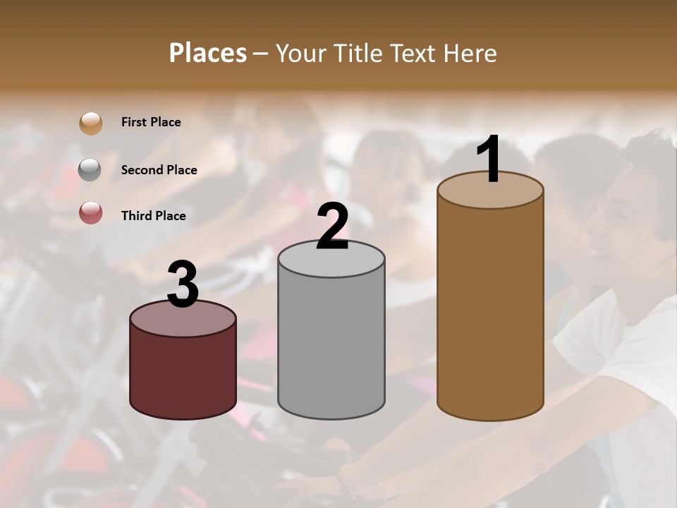 Workout Happy Males PowerPoint Template