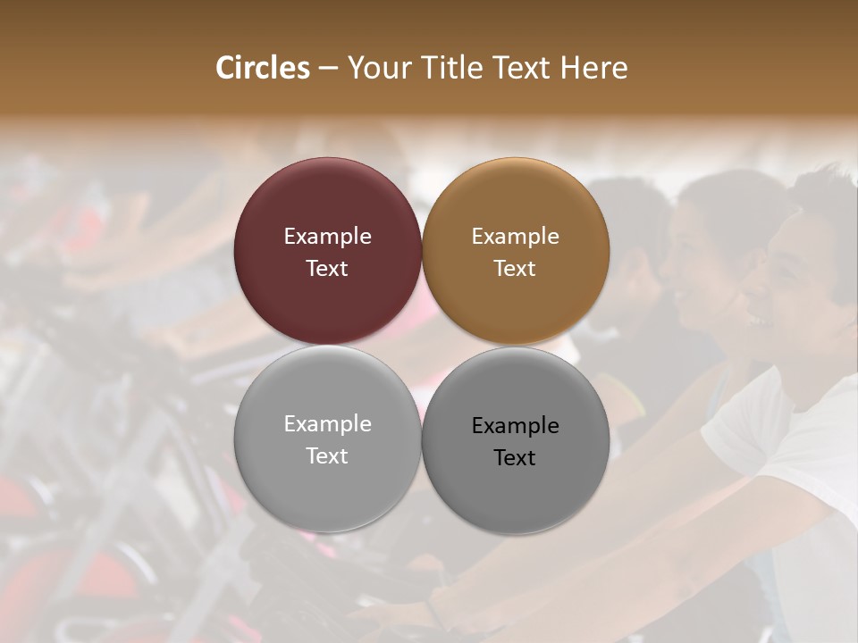 Workout Happy Males PowerPoint Template