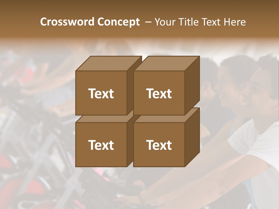 Workout Happy Males PowerPoint Template