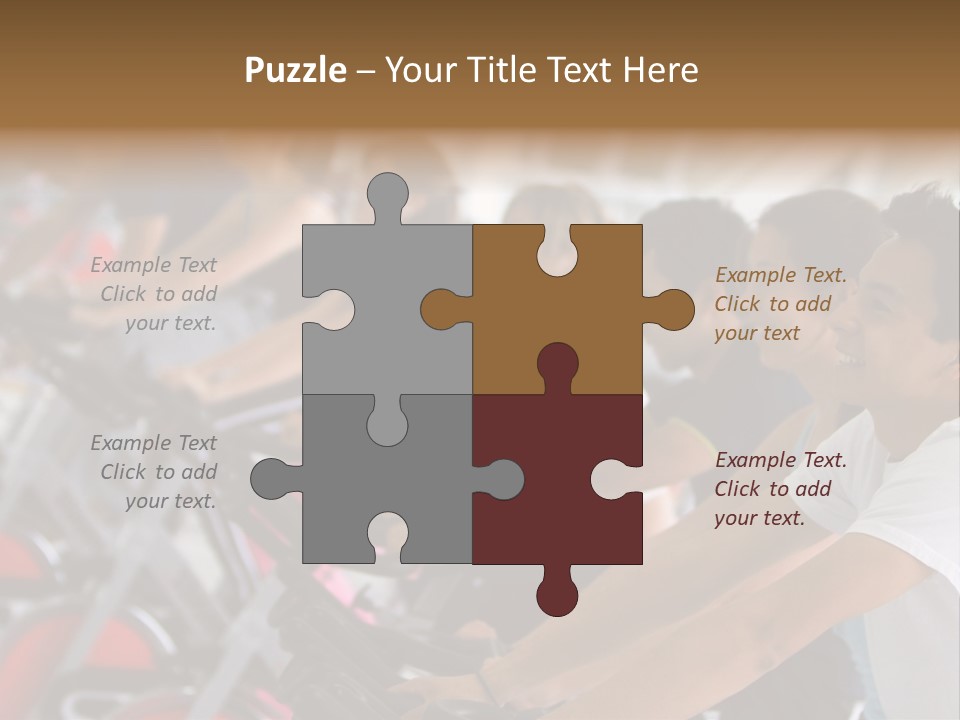 Workout Happy Males PowerPoint Template