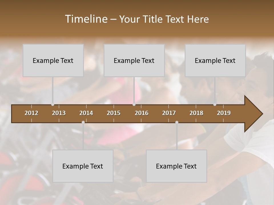 Workout Happy Males PowerPoint Template