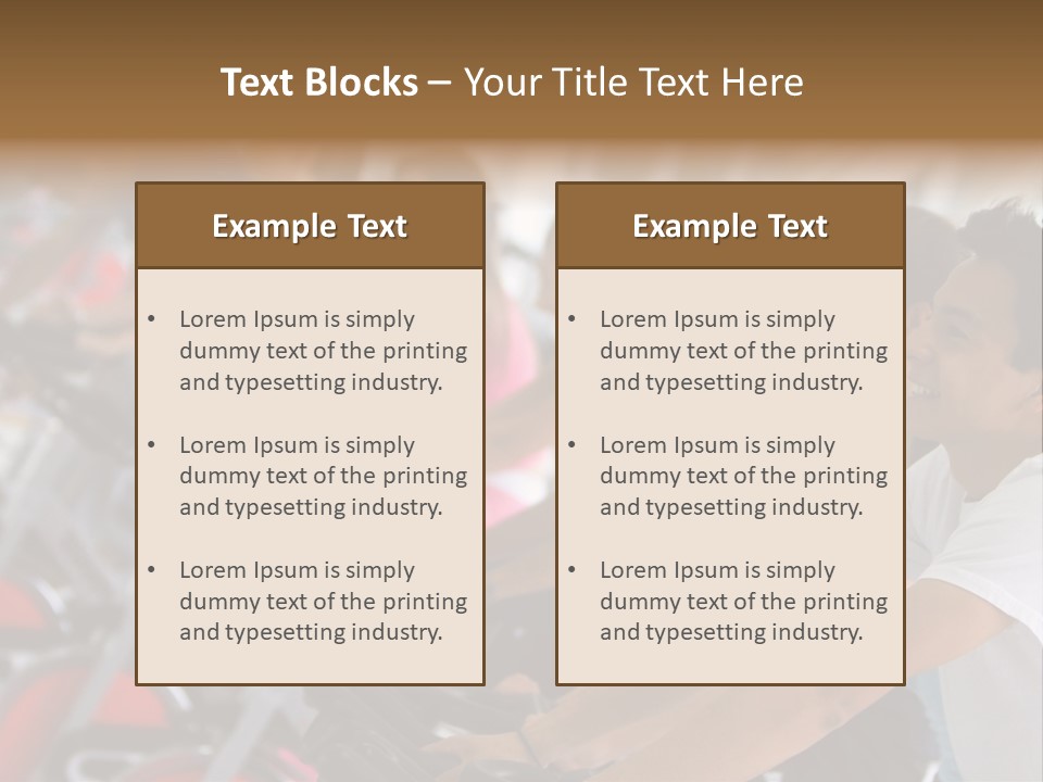 Workout Happy Males PowerPoint Template