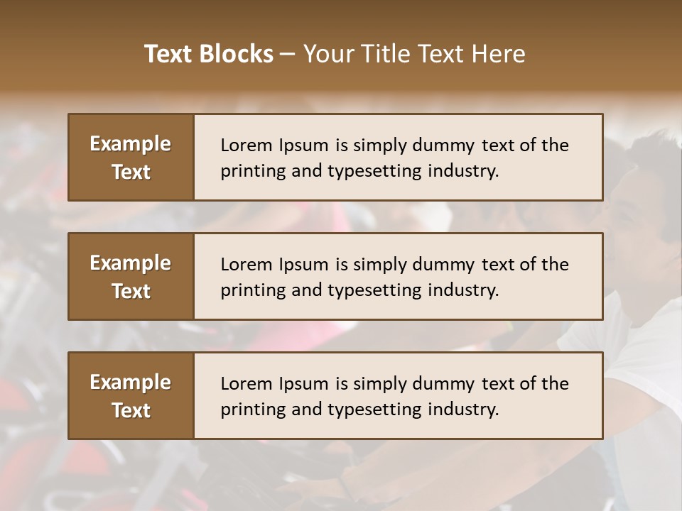 Workout Happy Males PowerPoint Template