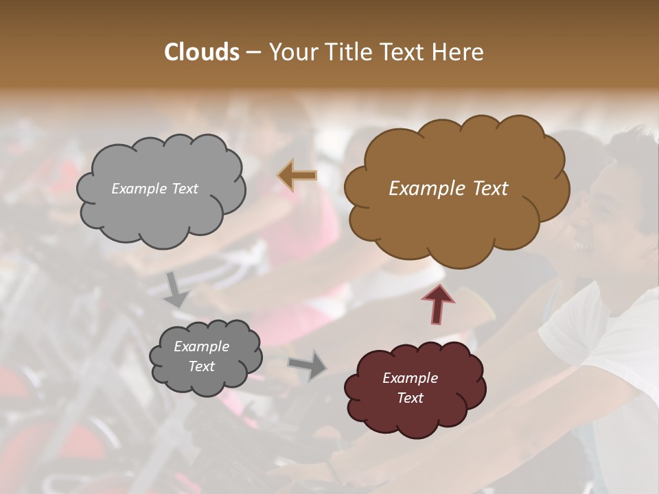 Workout Happy Males PowerPoint Template