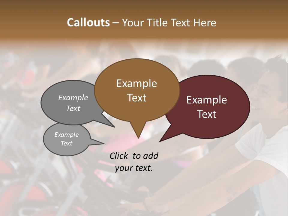 Workout Happy Males PowerPoint Template