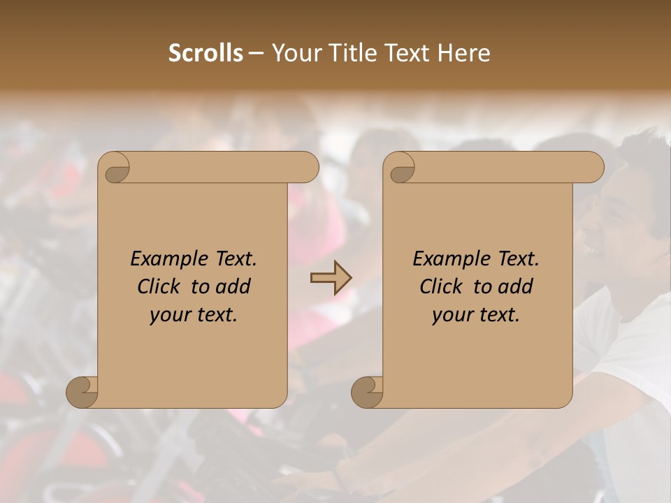 Workout Happy Males PowerPoint Template