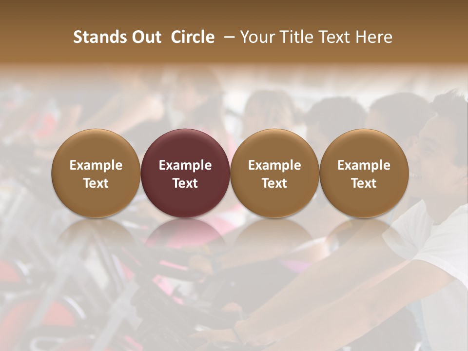 Workout Happy Males PowerPoint Template