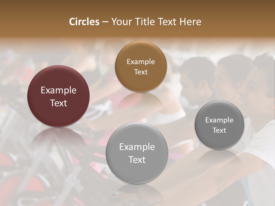 Workout Happy Males PowerPoint Template