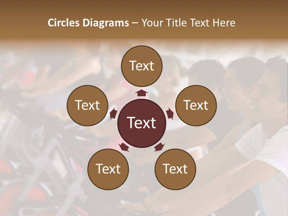 Workout Happy Males PowerPoint Template