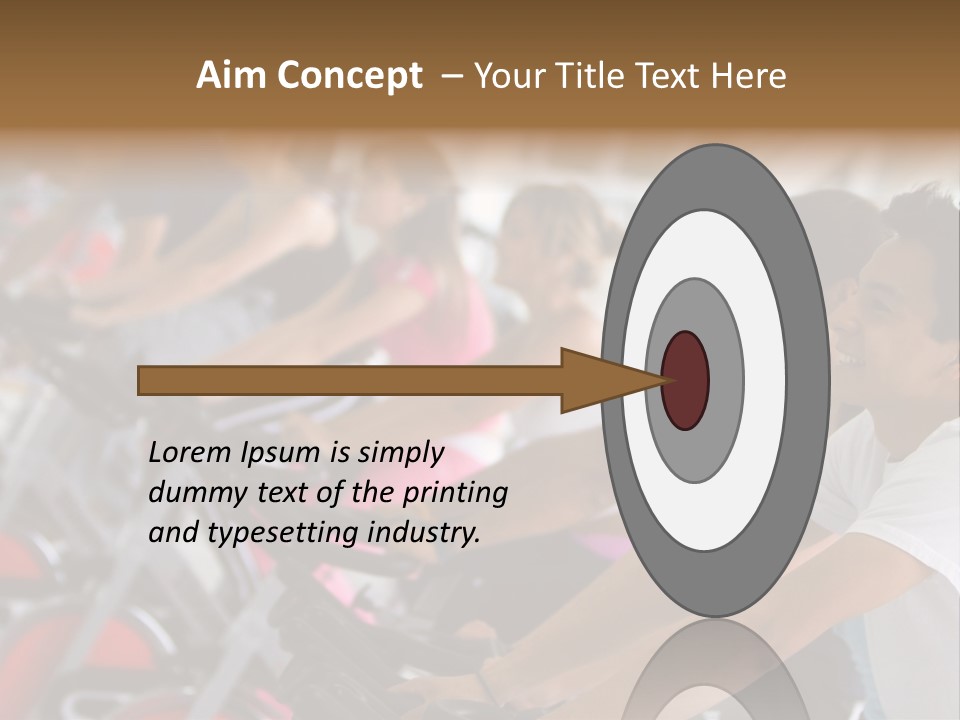 Workout Happy Males PowerPoint Template