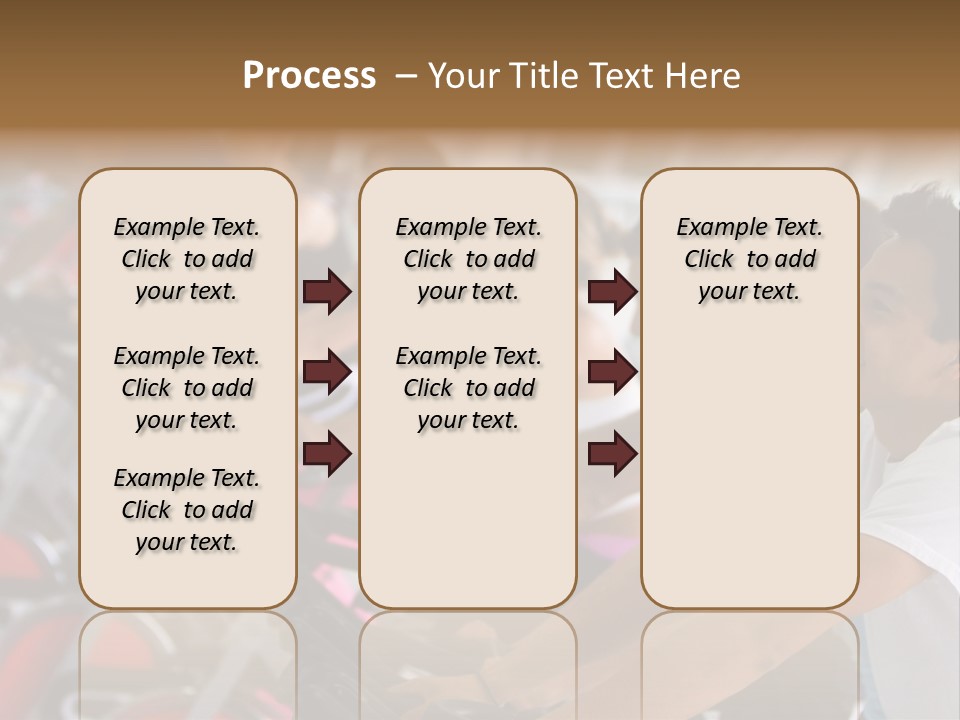 Workout Happy Males PowerPoint Template