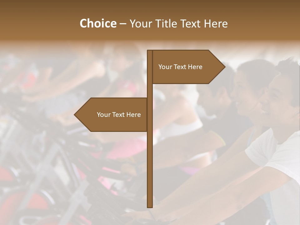 Workout Happy Males PowerPoint Template