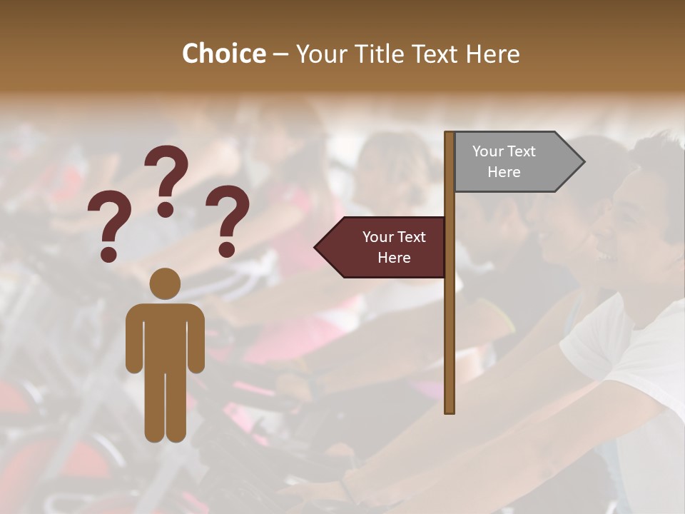 Workout Happy Males PowerPoint Template