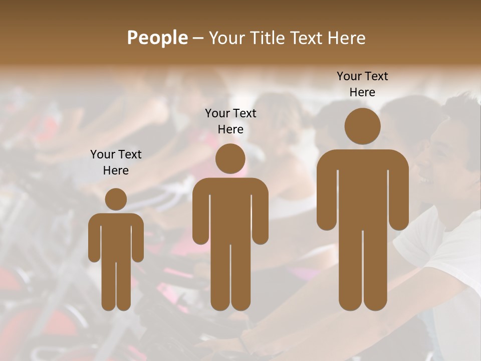 Workout Happy Males PowerPoint Template