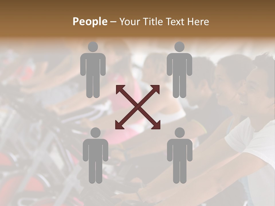 Workout Happy Males PowerPoint Template