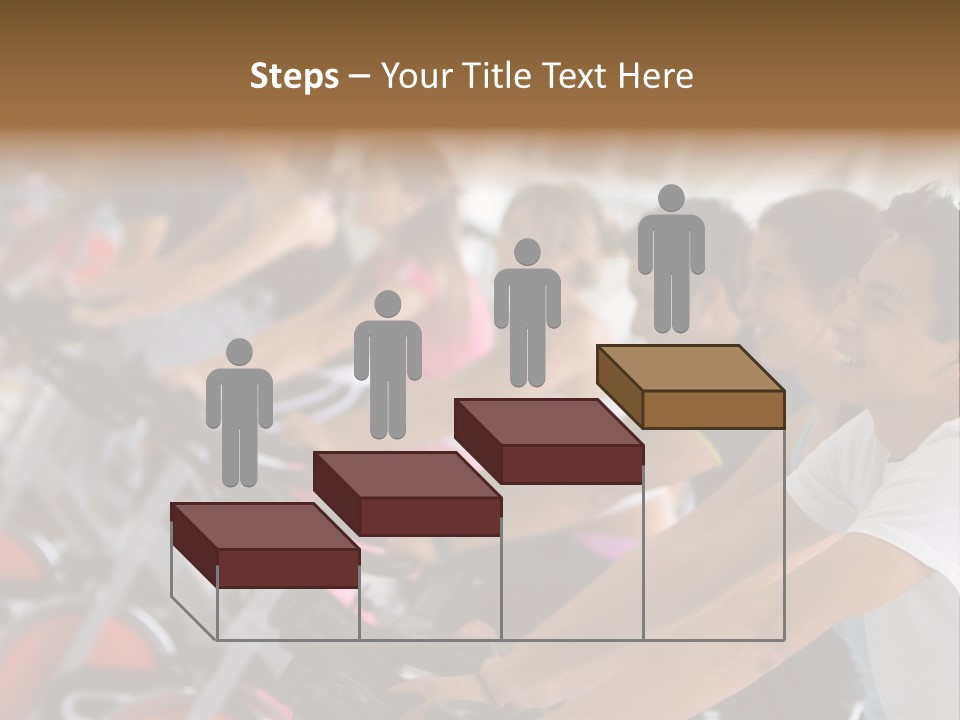 Workout Happy Males PowerPoint Template