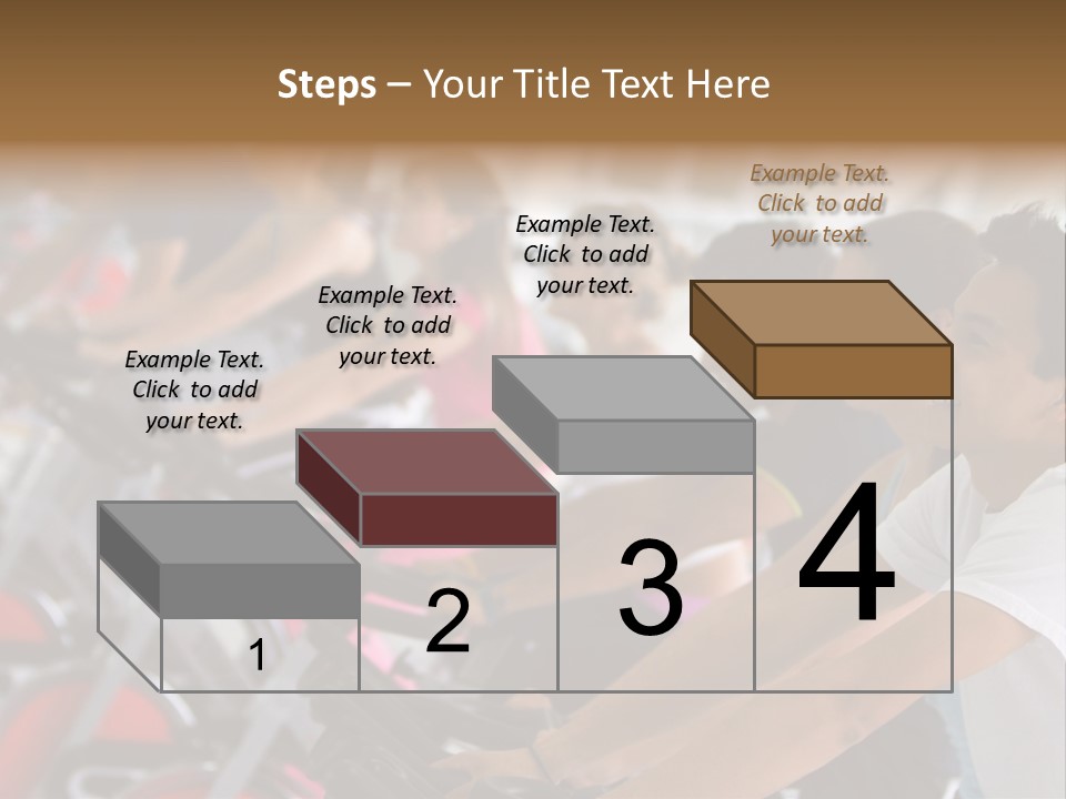 Workout Happy Males PowerPoint Template