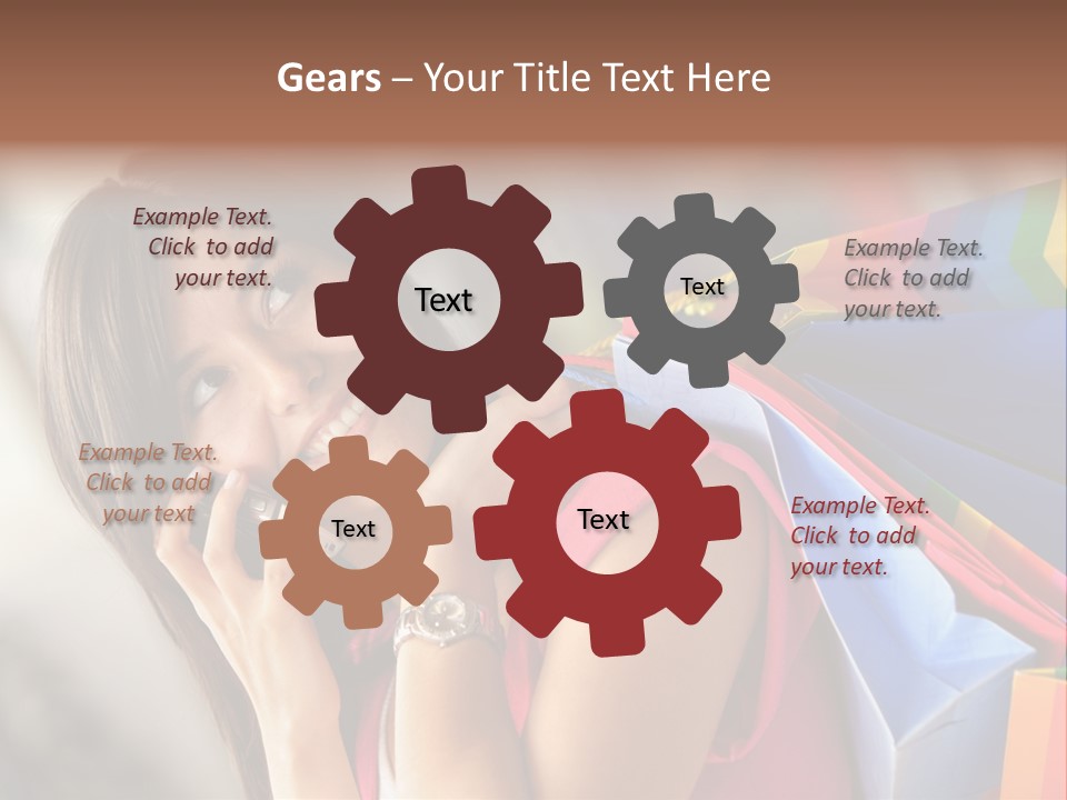 Telephone Gorgeous Paper PowerPoint Template