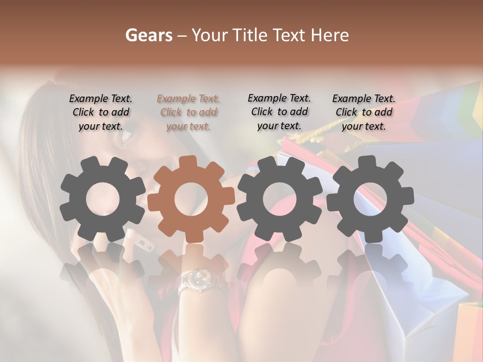 Telephone Gorgeous Paper PowerPoint Template