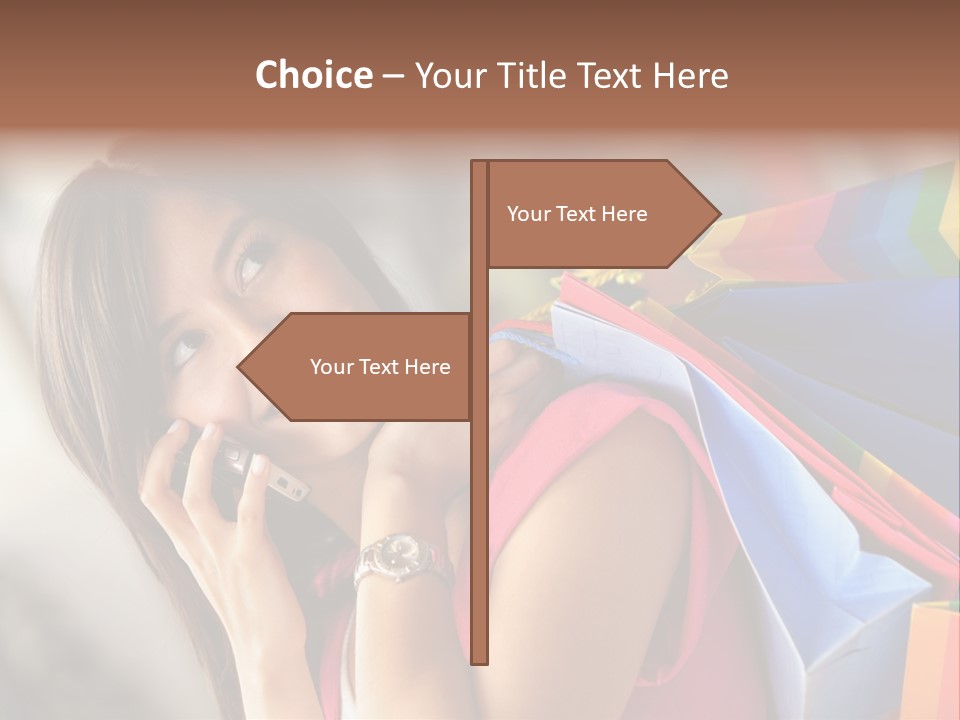 Telephone Gorgeous Paper PowerPoint Template