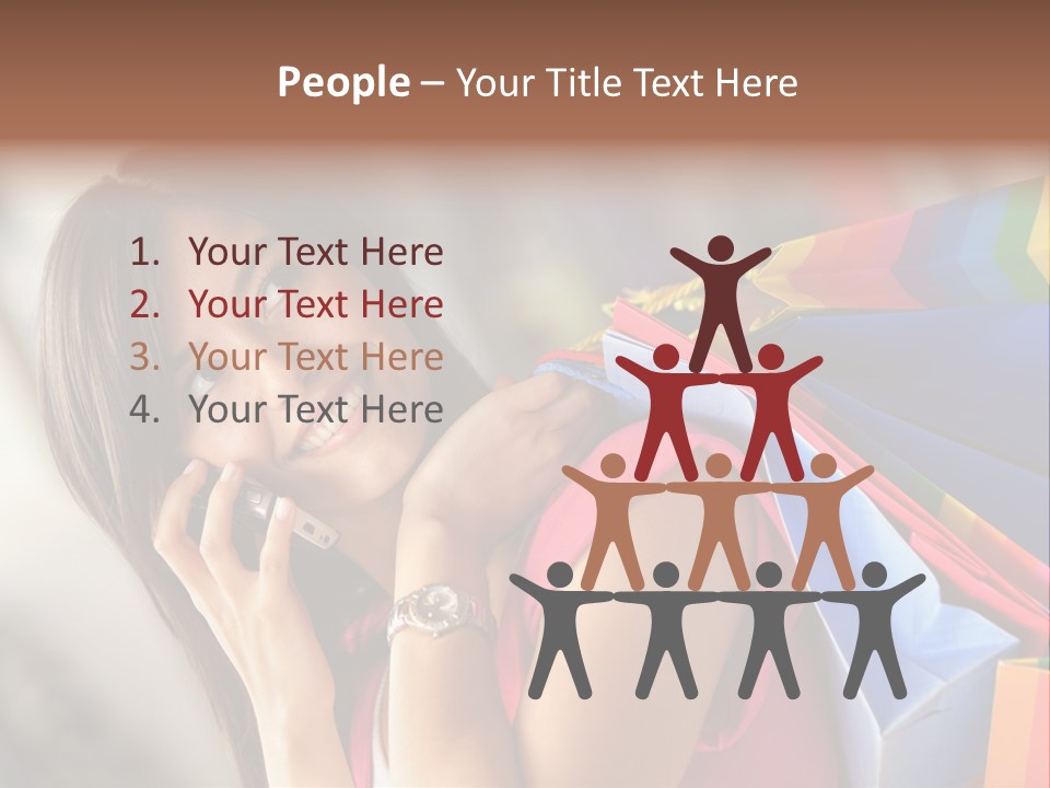 Telephone Gorgeous Paper PowerPoint Template