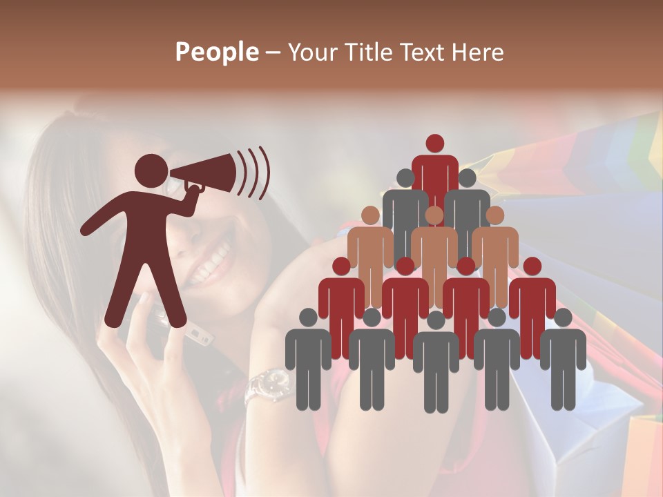 Telephone Gorgeous Paper PowerPoint Template