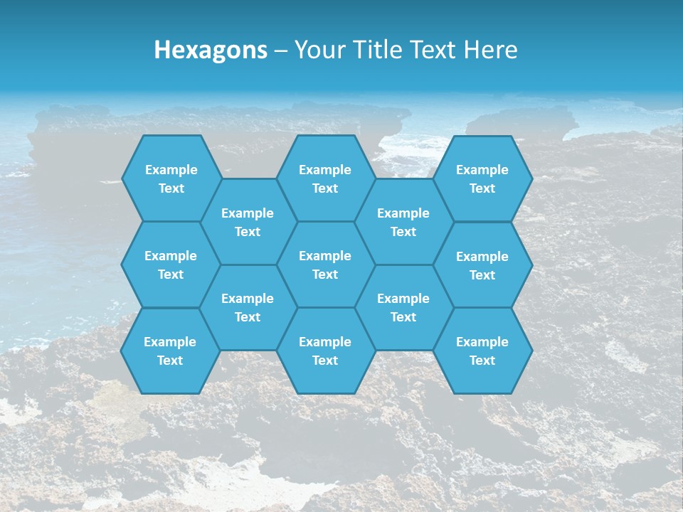 Natural Ocean Outdoors PowerPoint Template